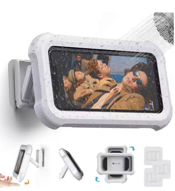 Waterproof Shower Phone Holder